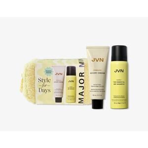 JVN Style for Days Travel Kit Air Dry Cream and Dry Shampoo